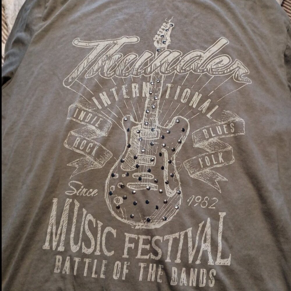 Thunder music fest t shirt